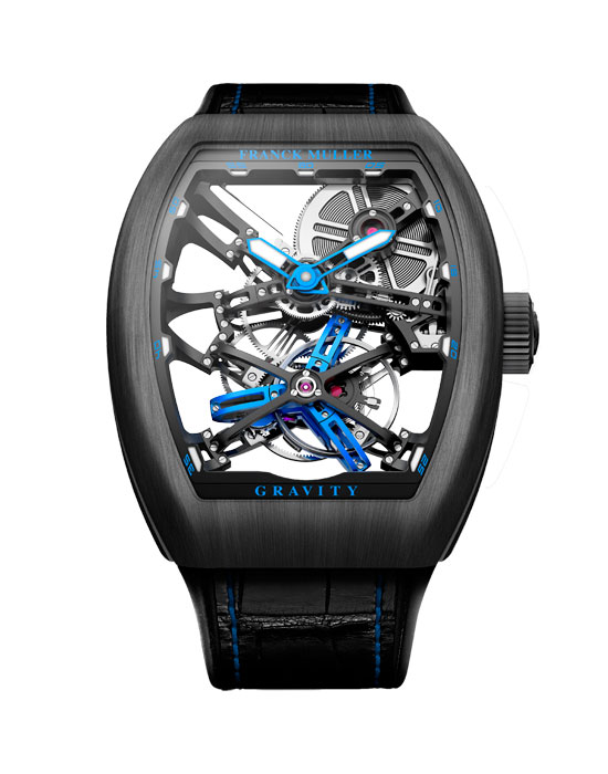 Часы Franck Muller Vanguard Graviti V_45_T_GRAVITY_CS_SQT-blue